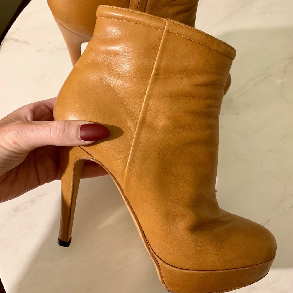 barney's New York & co. genuine leather boot heels